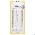 Sie sehen eine Packung Vitry Baby-nagelschere Aus Rostfreiem Edelstahl_weiss 1pc, Produktbild: 03 Vitry Baby-nagelschere Aus Rostfreiem Edelstahl_weiss 1pc, A-Nr.: 4627718 - 03