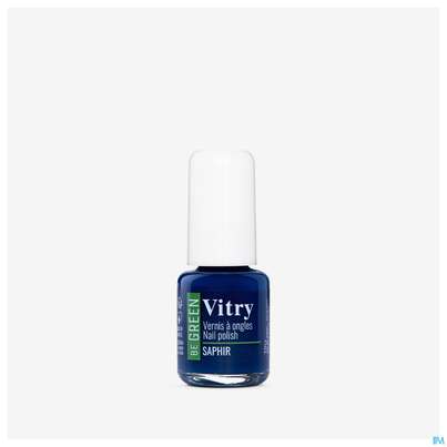 Sie sehen eine Packung Vitry Be Nagellack 114 Saphir Vgree 6ml, Produktbild: 02 Vitry Be Nagellack 114 Saphir Vgree 6ml, A-Nr.: 5455610 - 02