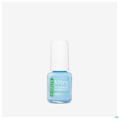 Sie sehen eine Packung Vitry Be Nagellack 117 Aqua Vgree 6ml, Produktbild: 03 Vitry Be Nagellack 117 Aqua Vgree 6ml, A-Nr.: 5455656 - 03
