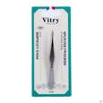 Sie sehen eine Packung Vitry Splitterpinzette Aus Rostfreiem Edelstahl 1pc, Produktbild: 02 Vitry Splitterpinzette Aus Rostfreiem Edelstahl 1pc, A-Nr.: 4633156 - 02