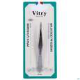 Sie sehen eine Packung Vitry Splitterpinzette Aus Rostfreiem Edelstahl 1pc, Produktbild: 03 Vitry Splitterpinzette Aus Rostfreiem Edelstahl 1pc, A-Nr.: 4633156 - 03