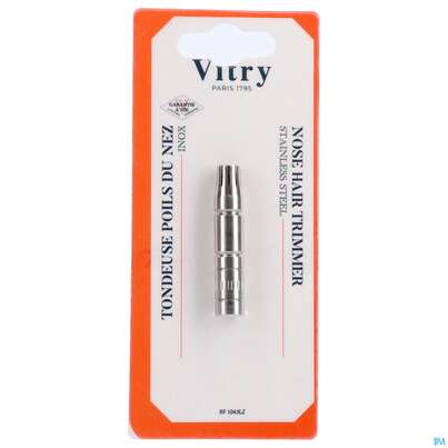 Sie sehen eine Packung Vitry Trimmer Nasenhaare Luxus Gross 1043l 1st, Produktbild: 04 Vitry Trimmer Nasenhaare Luxus Gross 1043l 1st, A-Nr.: 4633860 - 04