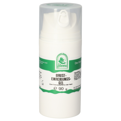 Sie sehen eine Packung BRUSTEINREIBUNGSGEL 45 G, Produktbild: 01 BRUSTEINREIBUNGSGEL 45 G, A-Nr.: 5762720 - 01