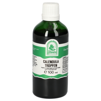 Sie sehen eine Packung CALENDULA TROPFEN 100 ML, Produktbild: 01 CALENDULA TROPFEN 100 ML, A-Nr.: 5726517 - 01
