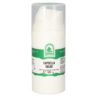 Sie sehen eine Packung CAPSELLA SALBE 90 G, Produktbild: 01 CAPSELLA SALBE 90 G, A-Nr.: 5778164 - 01