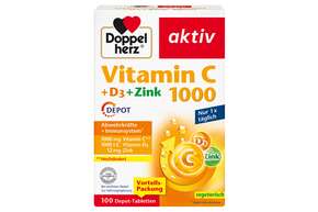 Doppelherz Vitamin C 1000 + D3 + Zink DEPOT, A-Nr.: 5733173 - 01