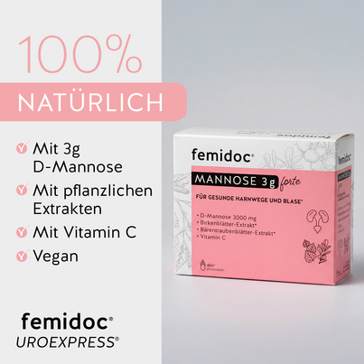 femidoc® MANNOSE 3 g forte, A-Nr.: 5972713 - 06