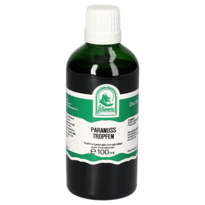 Sie sehen eine Packung PARANUSS TROPFEN 100 ML, Produktbild: 01 PARANUSS TROPFEN 100 ML, A-Nr.: 5902807 - 01
