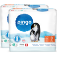 Sie sehen eine Packung Bio Windeln Nr.3 Midi Jumbo 4-9kg Pinguin – Pingo Swiss, Produktbild: 01 Bio Windeln Nr.3 Midi Jumbo 4-9kg Pinguin – Pingo Swiss, A-Nr.: 4559566 - 01