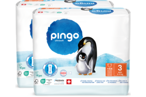 Bio Windeln Nr.3 Midi Jumbo 4-9kg Pinguin – Pingo Swiss, A-Nr.: 4559566 - 01