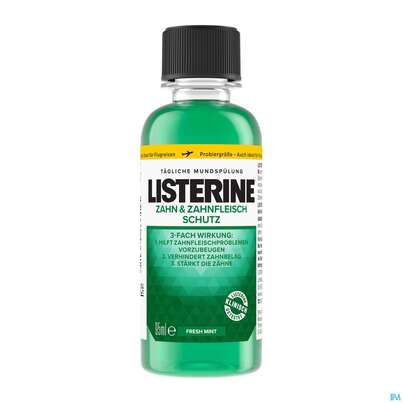 Mundwasser/spuelung Listerine Zahn+zahnfleisch-schutz 95ml, A-Nr.: 3417686 - 01