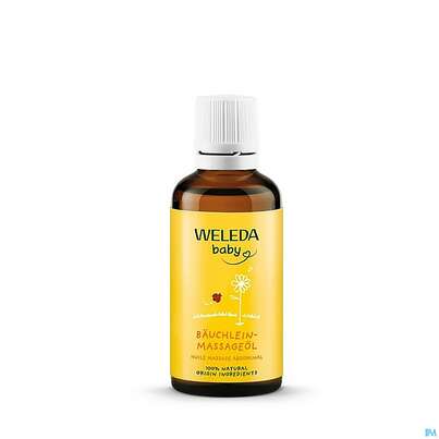 Sie sehen eine Packung Weleda Baby-baeuchlein- Massageoel 50ml, Produktbild: 03 Weleda Baby-baeuchlein- Massageoel 50ml, A-Nr.: 2572887 - 03