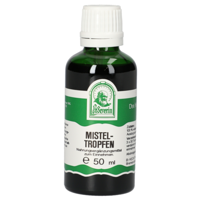 Sie sehen eine Packung MISTEL TROPFEN 50 ML, Produktbild: 01 MISTEL TROPFEN 50 ML, A-Nr.: 4246614 - 01