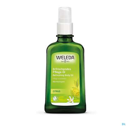Sie sehen eine Packung Weleda Citrus Erfrischendes Pflege Oel 100ml, Produktbild: 03 Weleda Citrus Erfrischendes Pflege Oel 100ml, A-Nr.: 4583607 - 03