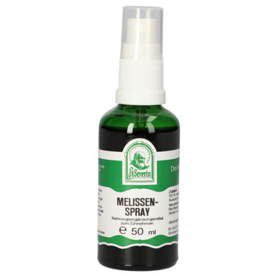 Sie sehen eine Packung MELISSEN SPRAY 50 ML, Produktbild: 01 MELISSEN SPRAY 50 ML, A-Nr.: 4444550 - 01