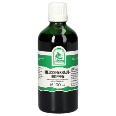 Sie sehen eine Packung MELISSENKRAUT TROPFEN 100 ML, Produktbild: 01 MELISSENKRAUT TROPFEN 100 ML, A-Nr.: 5471359 - 01