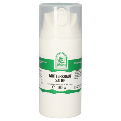 Sie sehen eine Packung MUTTERKRAUT SALBE 90 G, Produktbild: 01 MUTTERKRAUT SALBE 90 G, A-Nr.: 5670774 - 01