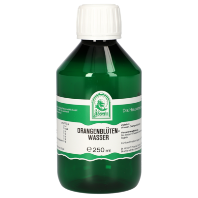 Sie sehen eine Packung ORANGENBLÜTENWASSER 250 ML, Produktbild: 01 ORANGENBLÜTENWASSER 250 ML, A-Nr.: 5061236 - 01
