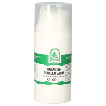 Sie sehen eine Packung ORANGENSCHALEN SALBE 90 G, Produktbild: 01 ORANGENSCHALEN SALBE 90 G, A-Nr.: 5637736 - 01