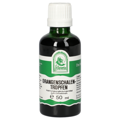 Sie sehen eine Packung ORANGENSCHALEN TROPFEN 50 ML, Produktbild: 01 ORANGENSCHALEN TROPFEN 50 ML, A-Nr.: 4402557 - 01