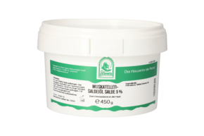 MUSKATELLERSALBEIÖL SALBE 5% 450 G, A-Nr.: 5802342 - 01