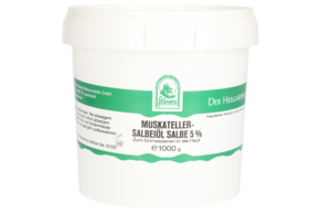 MUSKATELLERSALBEIÖL SALBE 5% 1000 G, A-Nr.: 5802359 - 01