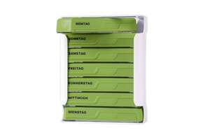 APOfit Wochendispenser 7 Dosierer Planer grün, A-Nr.: 6103391 - 01