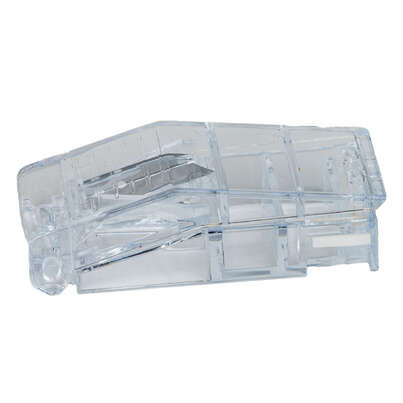 Sie sehen eine Packung APOfit Tablettenteiler transparent, Produktbild: 01 APOfit Tablettenteiler transparent, A-Nr.: 4349308 - 01