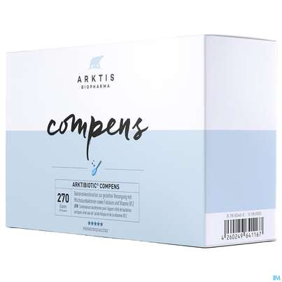 Sie sehen eine Packung Arktis Arktibiotic Pulver Compens 270g, Produktbild: 03 Arktis Arktibiotic Pulver Compens 270g, A-Nr.: 4750353 - 03