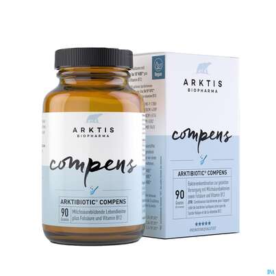 Sie sehen eine Packung Arktis Arktibiotic Pulver Compens 90g, Produktbild: 03 Arktis Arktibiotic Pulver Compens 90g, A-Nr.: 4750347 - 03