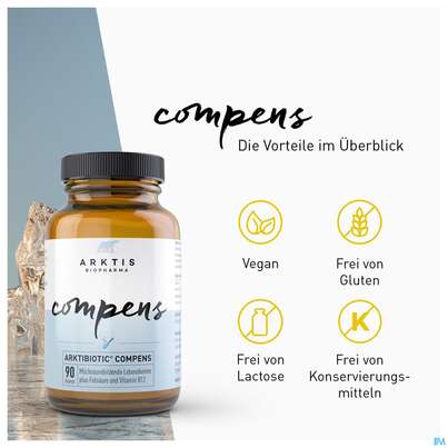 Sie sehen eine Packung Arktis Arktibiotic Pulver Compens 90g, Produktbild: 05 Arktis Arktibiotic Pulver Compens 90g, A-Nr.: 4750347 - 05