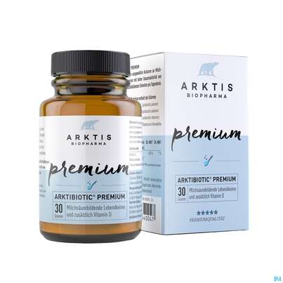 Sie sehen eine Packung Arktis Arktibiotic Pulver Premium 30g, Produktbild: 01 Arktis Arktibiotic Pulver Premium 30g, A-Nr.: 4750318 - 01