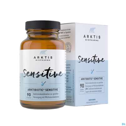 Sie sehen eine Packung Arktis Arktibiotic Pulver Sensitive 90g, Produktbild: 01 Arktis Arktibiotic Pulver Sensitive 90g, A-Nr.: 5713897 - 01