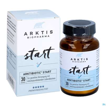 Sie sehen eine Packung Arktis Arktibiotic Pulver Start 30g, Produktbild: 03 Arktis Arktibiotic Pulver Start 30g, A-Nr.: 4750293 - 03