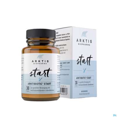 Sie sehen eine Packung Arktis Arktibiotic Pulver Start 30g, Produktbild: 04 Arktis Arktibiotic Pulver Start 30g, A-Nr.: 4750293 - 04