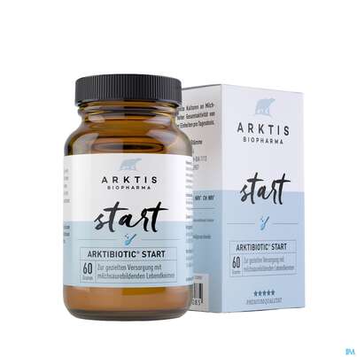 Sie sehen eine Packung Arktis Arktibiotic Pulver Start 60g, Produktbild: 01 Arktis Arktibiotic Pulver Start 60g, A-Nr.: 4750301 - 01
