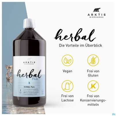 Sie sehen eine Packung Arktis Herbal Em 500ml, Produktbild: 04 Arktis Herbal Em 500ml, A-Nr.: 4750413 - 04