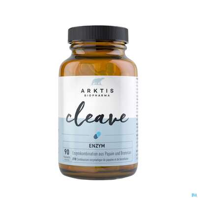 Sie sehen eine Packung Arktis Kapseln Arktienzym Cleave 90st, Produktbild: 02 Arktis Kapseln Arktienzym Cleave 90st, A-Nr.: 4750519 - 02