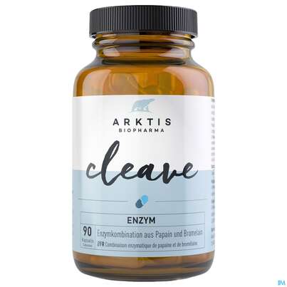 Sie sehen eine Packung Arktis Kapseln Arktienzym Cleave 90st, Produktbild: 03 Arktis Kapseln Arktienzym Cleave 90st, A-Nr.: 4750519 - 03
