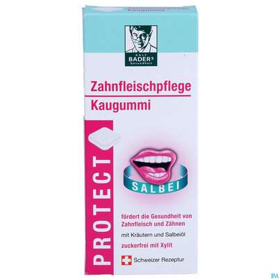Baders Protect Zahnfleischpflege Kaugummi Cur 20st, A-Nr.: 4111541 - 01