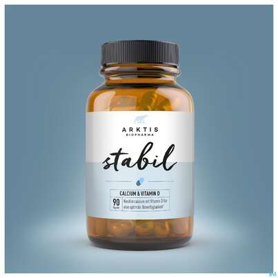 Calcium +vitamin/d Kapseln -arktis Stabil 90st, A-Nr.: 4750583 - 03