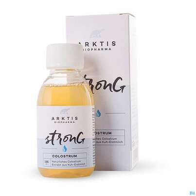 Sie sehen eine Packung Colostrum Fluessig Arktis Strong 125ml, Produktbild: 01 Colostrum Fluessig Arktis Strong 125ml, A-Nr.: 4750442 - 01