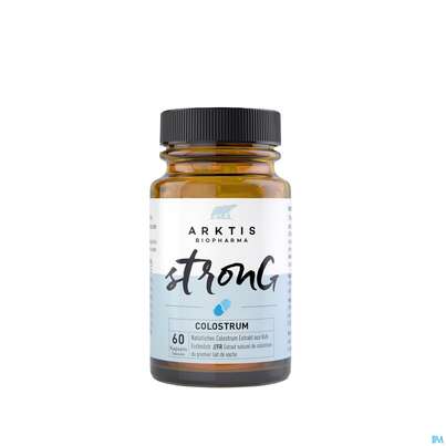 Sie sehen eine Packung Colostrum Kapseln Arktis Strong 60st, Produktbild: 02 Colostrum Kapseln Arktis Strong 60st, A-Nr.: 4750459 - 02