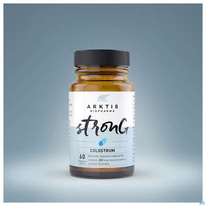 Sie sehen eine Packung Colostrum Kapseln Arktis Strong 60st, Produktbild: 04 Colostrum Kapseln Arktis Strong 60st, A-Nr.: 4750459 - 04