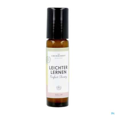 Sie sehen eine Packung Dr.eberhardt Bio/roll-on Leichter Lernen 10ml, Produktbild: 01 Dr.eberhardt Bio/roll-on Leichter Lernen 10ml, A-Nr.: 5768562 - 01