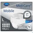 Inkontinenz Molicare Premium/mobile/10tropfen Schwart L 100-150cm 14st, A-Nr.: 4843764 - 01