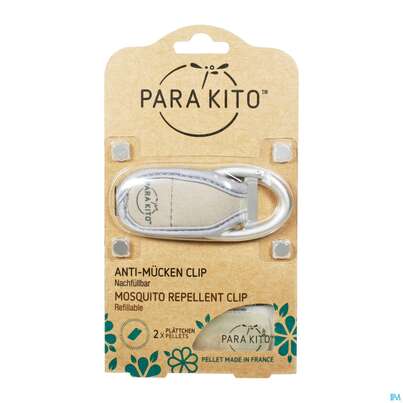 Sie sehen eine Packung Insektenschutz/clip Para Kito Gemuster/einfaerbig 1st, Produktbild: 01 Insektenschutz/clip Para Kito Gemuster/einfaerbig 1st, A-Nr.: 4516568 - 01