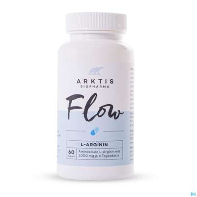 Sie sehen eine Packung L-arginin Kapseln Arktis 60st, Produktbild: 01 L-arginin Kapseln Arktis 60st, A-Nr.: 4750695 - 01