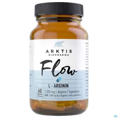 Sie sehen eine Packung L-arginin Kapseln Arktis 60st, Produktbild: 03 L-arginin Kapseln Arktis 60st, A-Nr.: 4750695 - 03