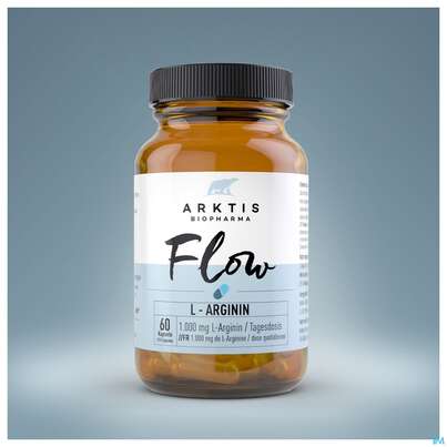 Sie sehen eine Packung L-arginin Kapseln Arktis 60st, Produktbild: 04 L-arginin Kapseln Arktis 60st, A-Nr.: 4750695 - 04